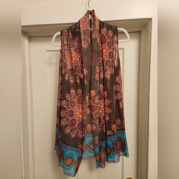 INC International Concepts Accessories - PRETTY INC Sheer Cardigan Vest Wrap